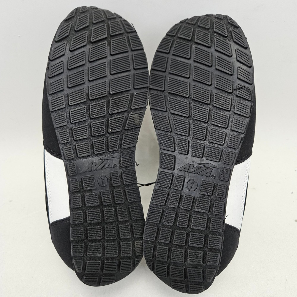 Avia Retro Jogger Black White Memory Foam Sneakers WMAV21JT001 Womens 7 NEW - Picture 5 of 15